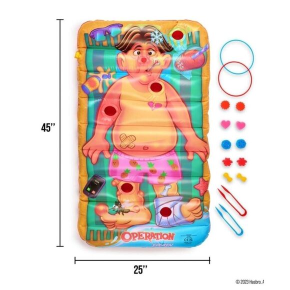 NEW HASBRO OPERATION SPLASH OUTSIDE WATER GAME - Picture 4 of 6